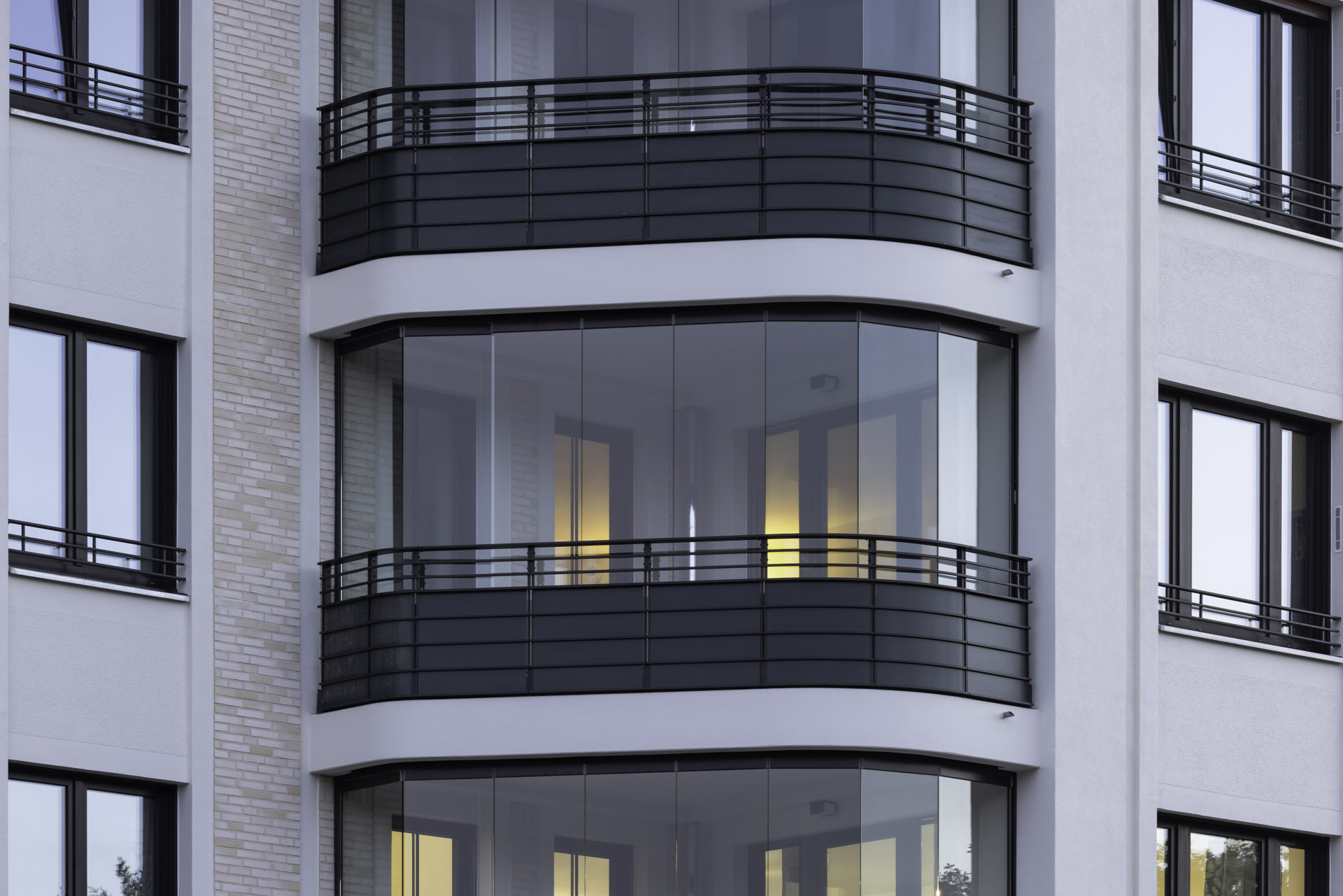 balkonginglasning för arkitekter.